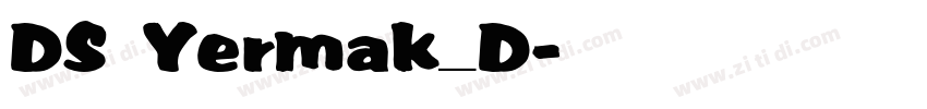 DS Yermak_D字体转换